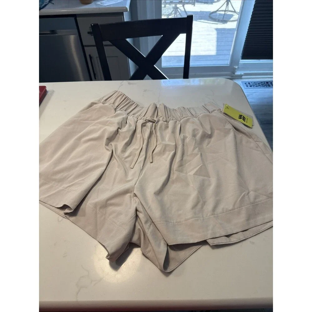 Women's Active Light High-Rise Wide Leg Shorts 3.5